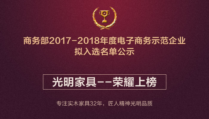 光明集團榮獲“商務部電子商務示范企業(yè)”榮譽稱號