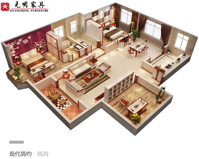 實(shí)木家具圖片欣賞，直觀體驗(yàn)實(shí)木家具圖片效果
