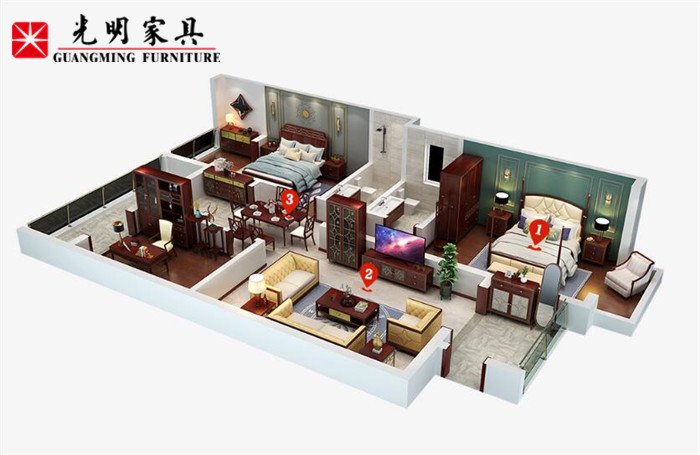 什么是美式輕奢風(fēng)格實木家具，簡約奢華實木家具才更美