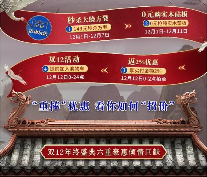 “重棒”優(yōu)惠  大鬧12.12！光明家具年終狂歡盛典燃爆雙12