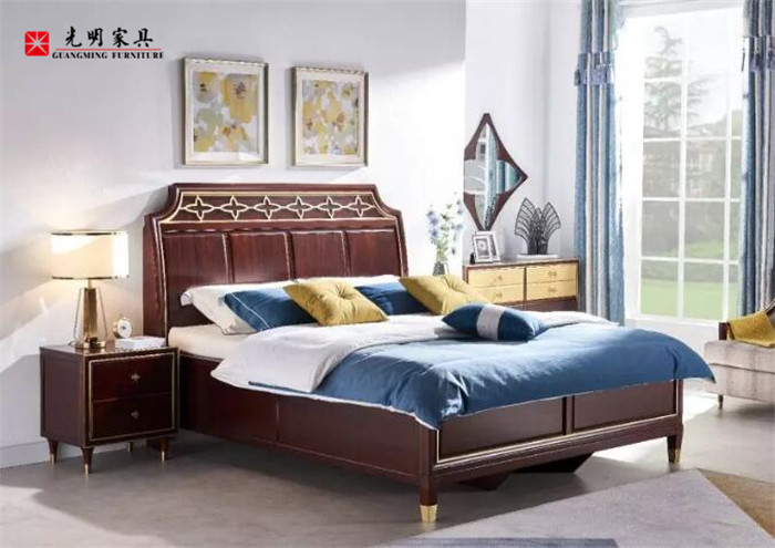 現(xiàn)代生活工作壓力大，一款優(yōu)質(zhì)實(shí)木床緩解疲勞