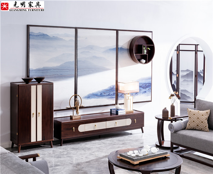 中國風(fēng)席卷全球，新中式實(shí)木家具的意境質(zhì)美